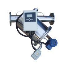 304ss Housing and Self Cleaning Brush Filter with PLC System